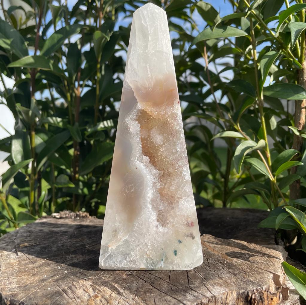 AGATE OBELISK STONE - ALURA STONE