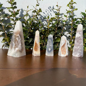 [LOT 195] AGATE OBELISK STONE - ALURA STONE