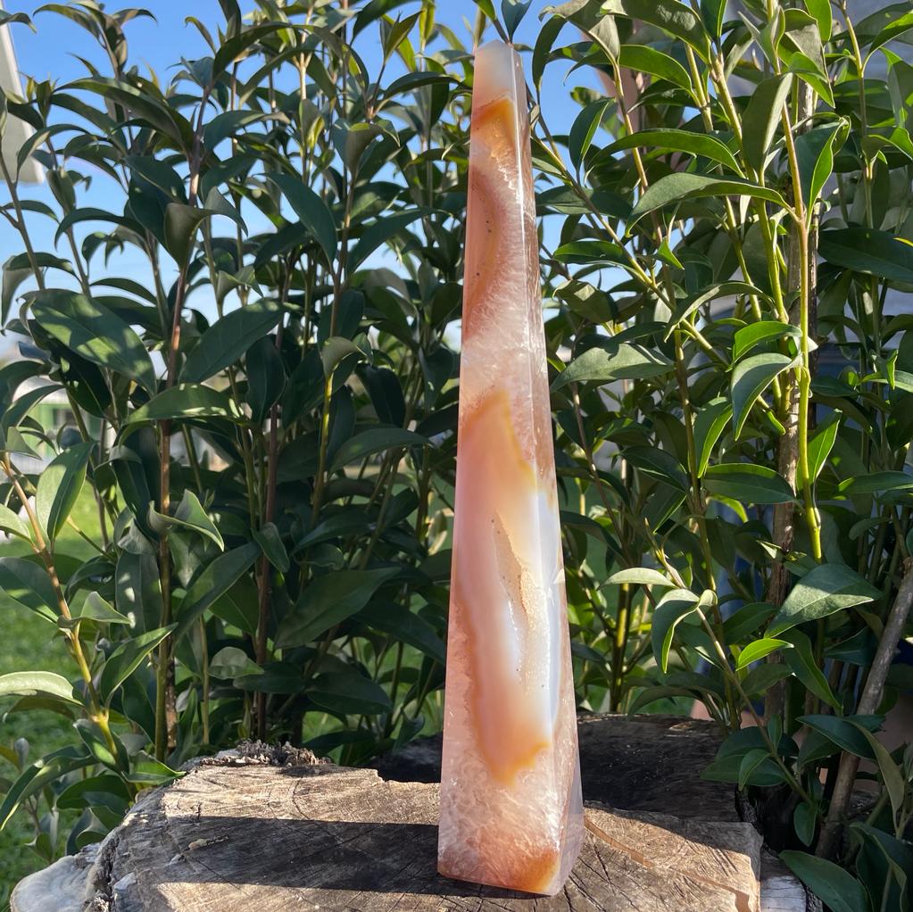 AGATE OBELISK STONE - ALURA STONE