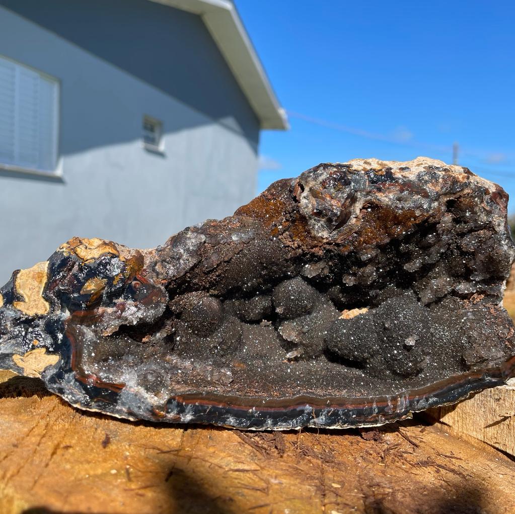 PEDRA DE FORMA LIVRE DE ÁGATA - PEDRA ALURA