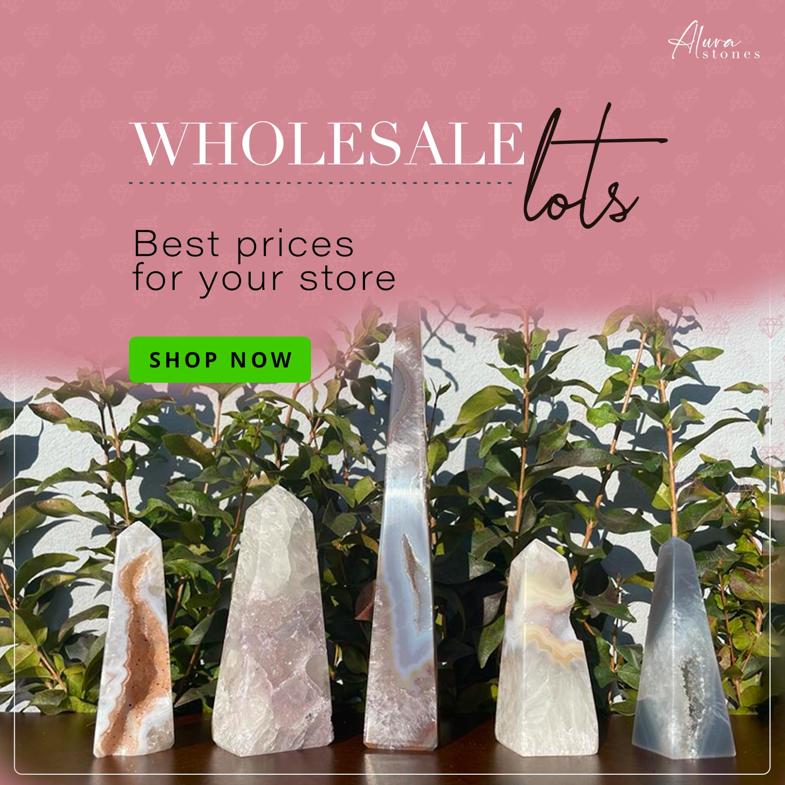 Brazilian on sale stones wholesale