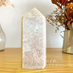 Amethyst Crystal Polished Points Tower  - Healing Crystral - Alura Stones