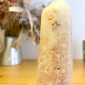 Amethyst Crystal Polished Points Tower - Healing Crystals - Alura Stones