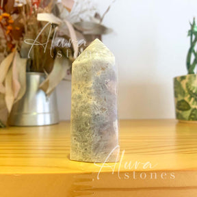 Amethyst Crystal Polished Points Tower - Healing Crystals - Alura Stones