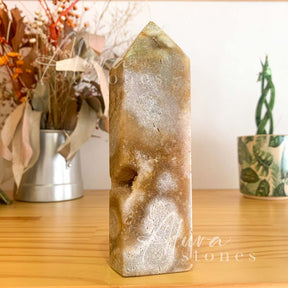 Amethyst Crystal Polished Points Tower - Healing Crystals - Alura Stones