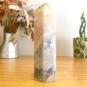 Amethyst Crystal Polished Points Tower - Healing Crystals - Alura Stones