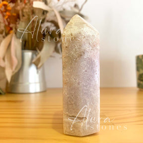 Amethyst Crystal Polished Points Tower - Healing Crystals - Alura Stones