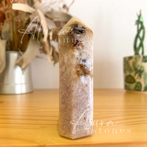 Amethyst Crystal Polished Points Tower - Healing Crystals - Alura Stones