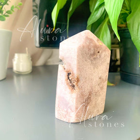 Amethyst Crystal Polished Points Tower - Healing Crystals - Alura Stones