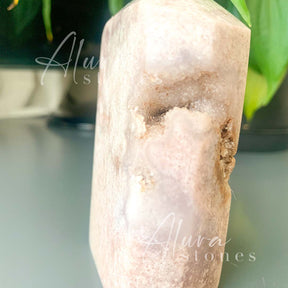 Amethyst Crystal Polished Points Tower - Healing Crystals - Alura Stones