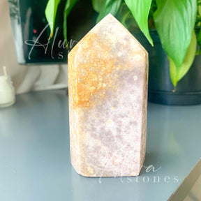 Amethyst Crystal Polished Points Tower - Healing Crystals - Alura Stones