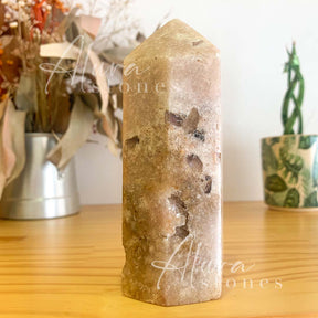 Amethyst Crystal Polished Points Tower - Healing Crystals - Alura Stones