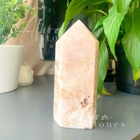 Amethyst Crystal Polished Points Tower - Healing Crystals - Alura Stones