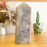 Amethyst Crystal Polished Points Tower - Healing Crystals - Alura Stones