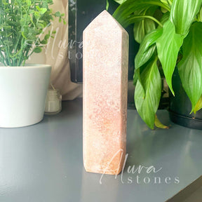 Amethyst Crystal Polished Points Tower - Healing Crystals - Alura Stones