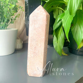 Amethyst Crystal Polished Points Tower - Healing Crystals - Alura Stones