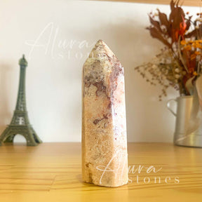 Amethyst Crystal Polished Points Tower - Healing Crystals - Alura Stones