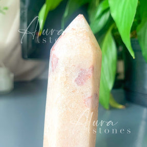 Amethyst Crystal Polished Points Tower - Healing Crystals - Alura Stones