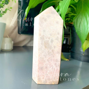 Amethyst Crystal Polished Points Tower - Healing Crystals - Alura Stones